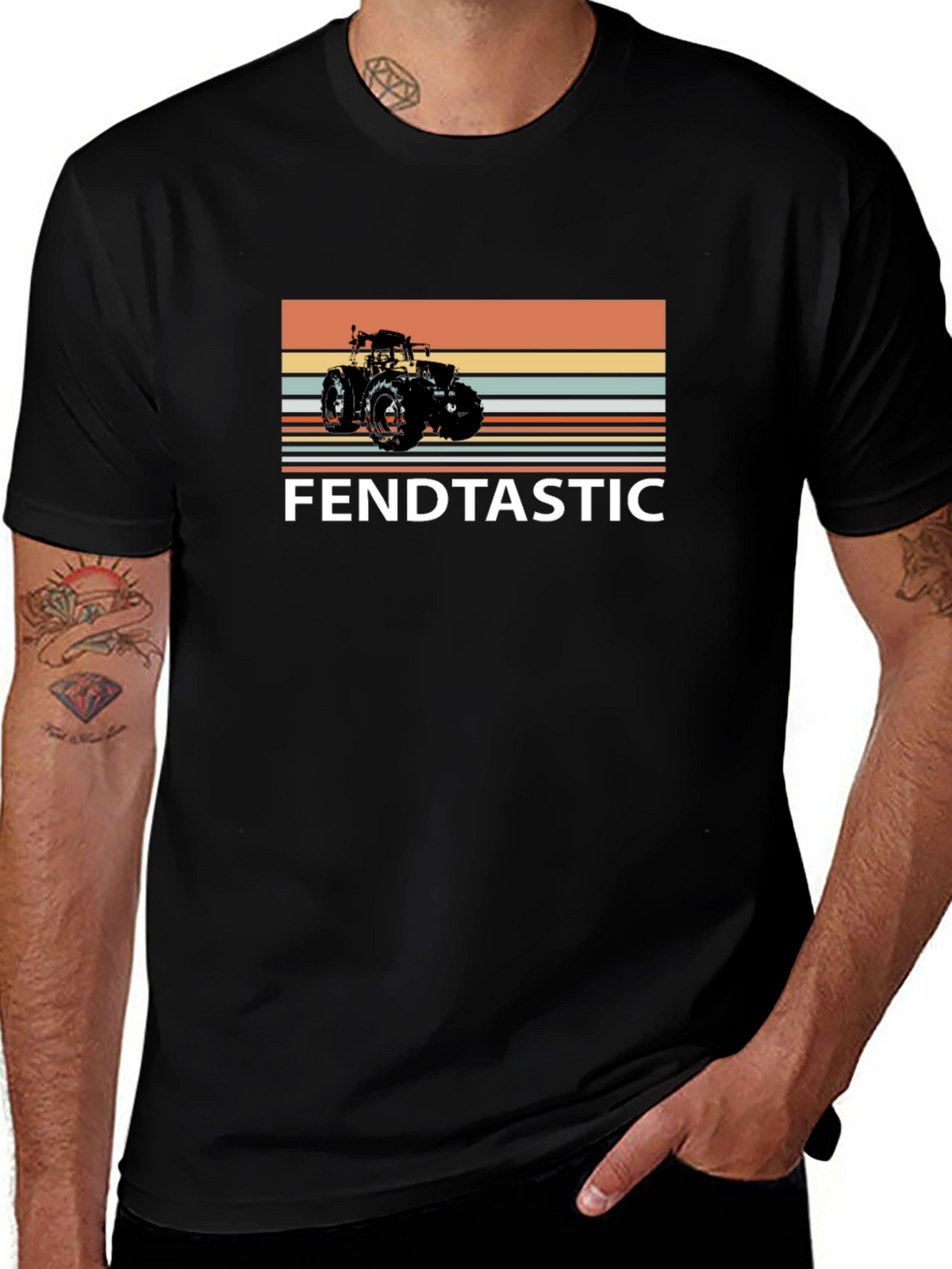 Fendtastic Tractor Graphic T-Shirt