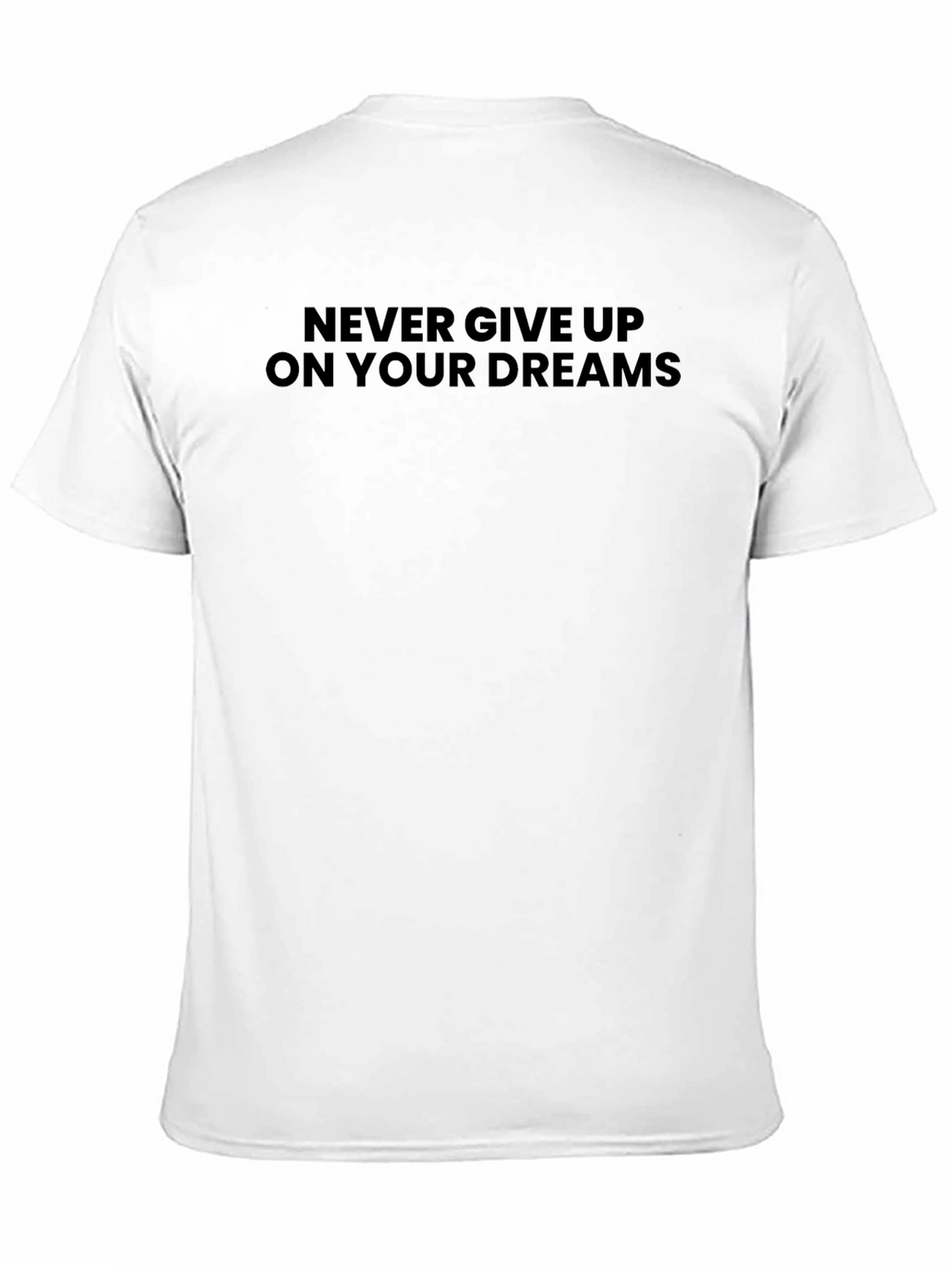 Inspirational Never Give Up Graphic Tee