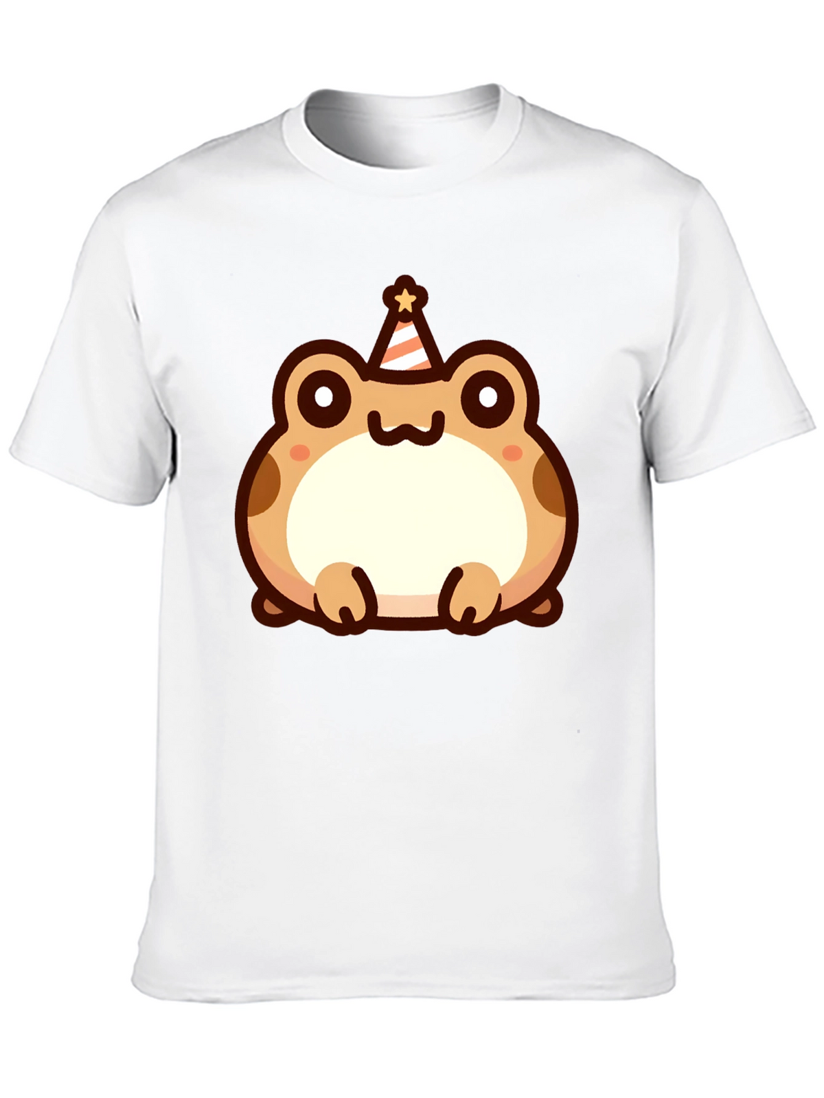 Cute Cartoon Frog Birthday T-Shirt