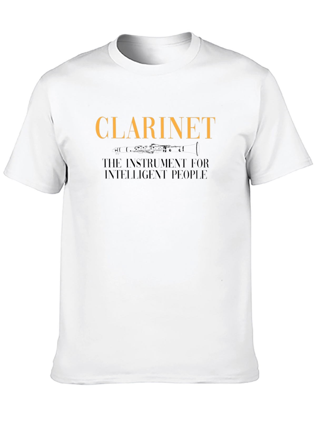 Clarinet Instrument Intelligent People T-Shirt