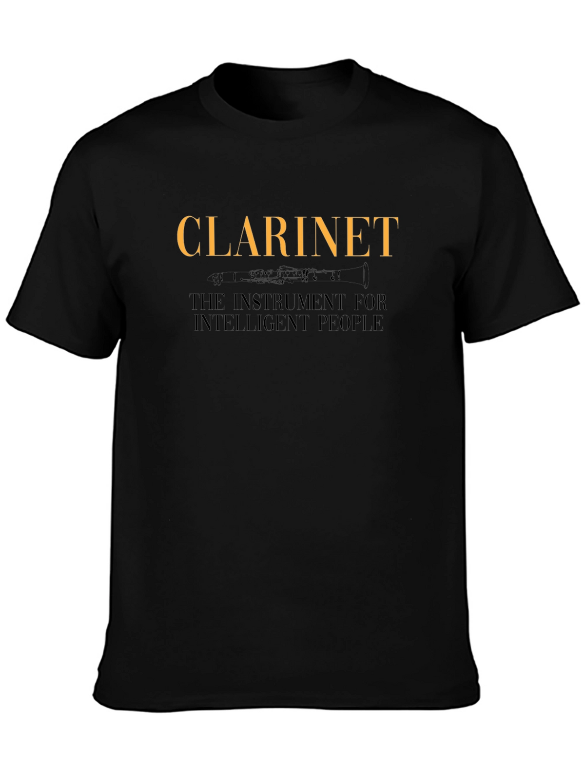 Clarinet Instrument Intelligent People T-Shirt