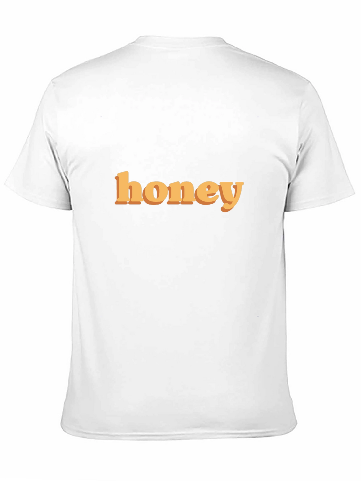 Honey Graphic Print Tee - Trendy Casual T-Shirt