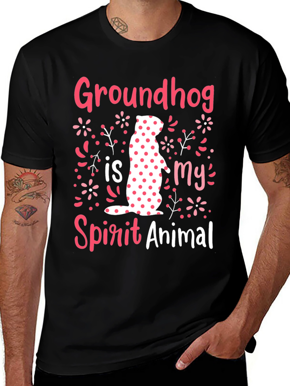 Groundhog Spirit Animal T-Shirt