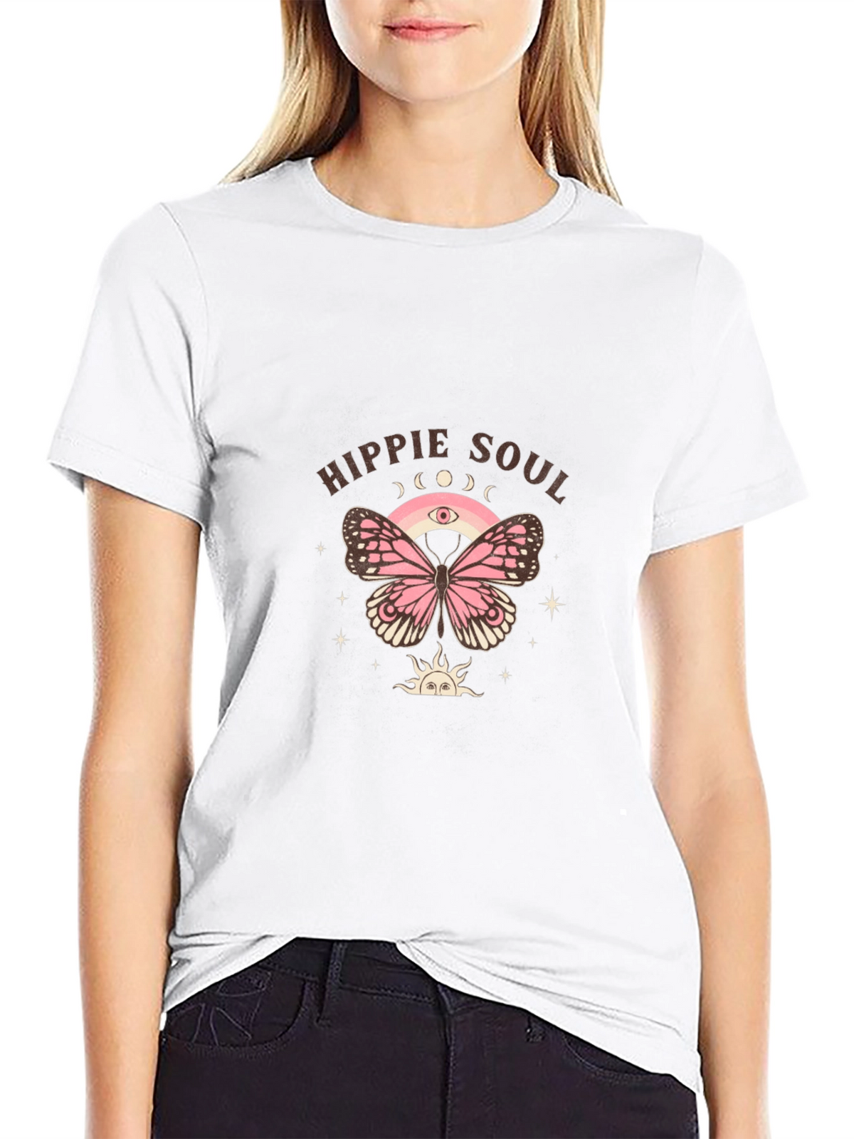 Hippie Soul Butterfly Graphic Tee