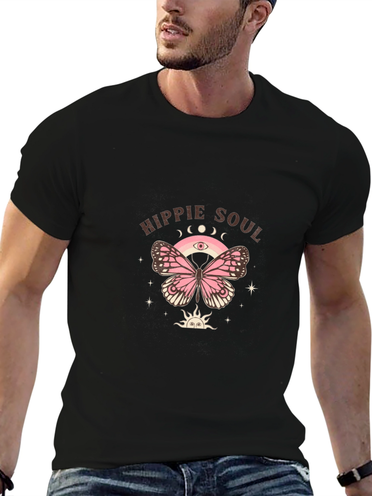 Hippie Soul Butterfly Graphic Tee