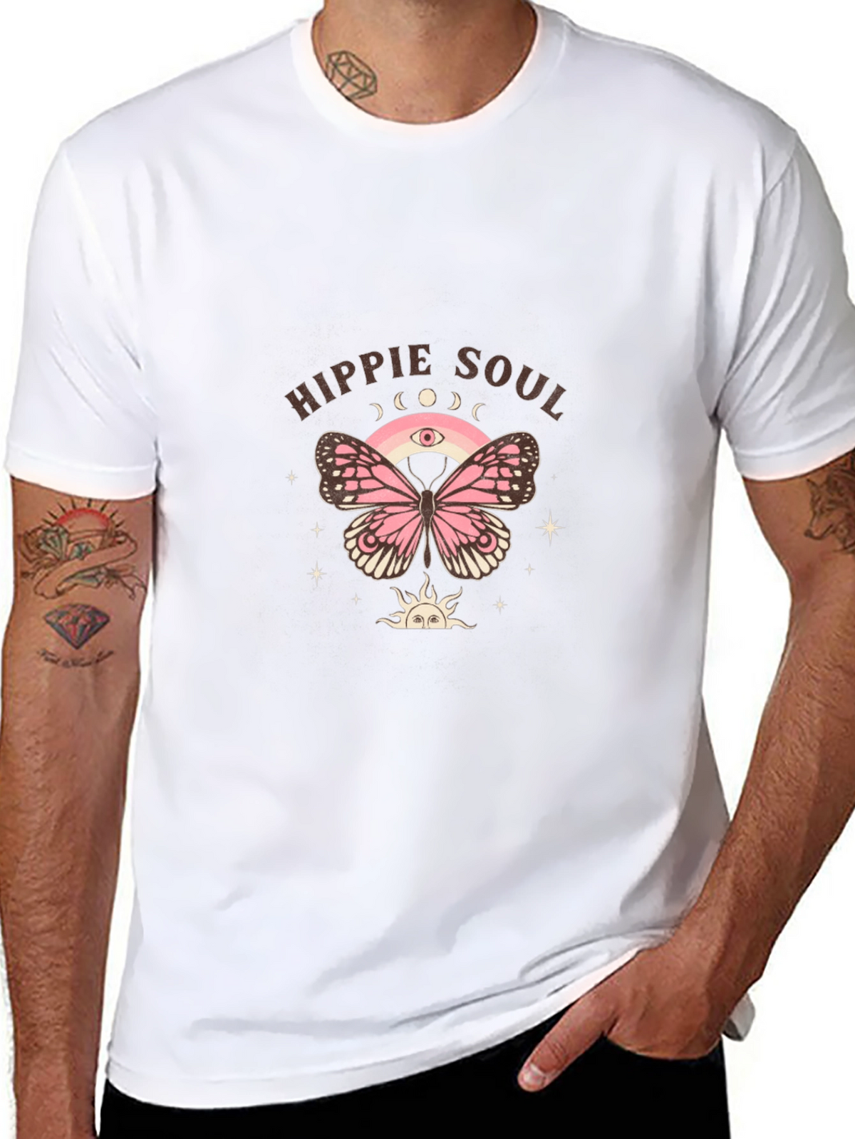 Hippie Soul Butterfly Graphic Tee