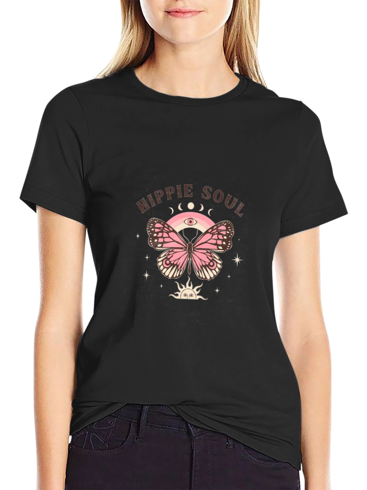 Hippie Soul Butterfly Graphic Tee