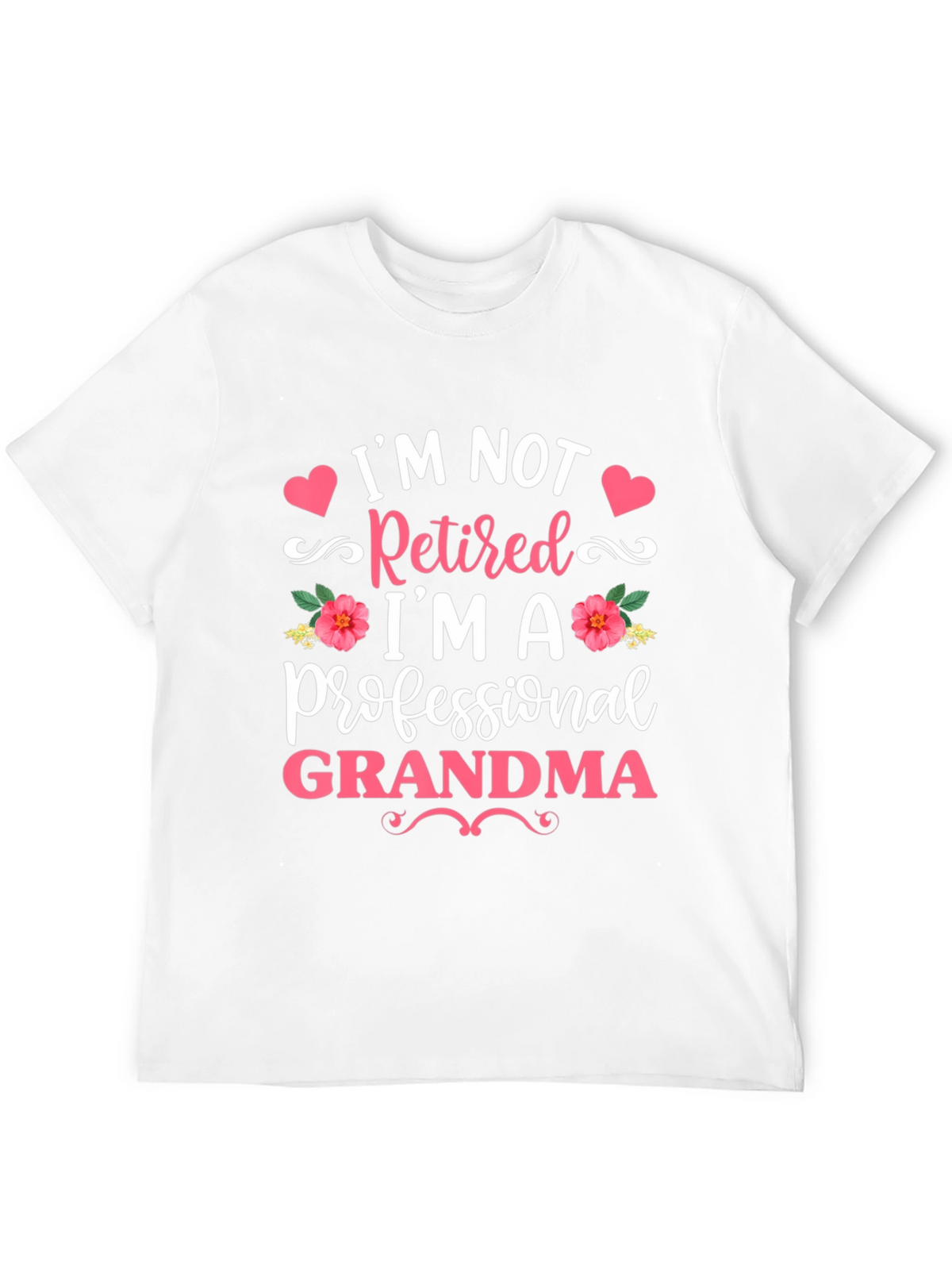 Professional Grandma Black T-Shirt
