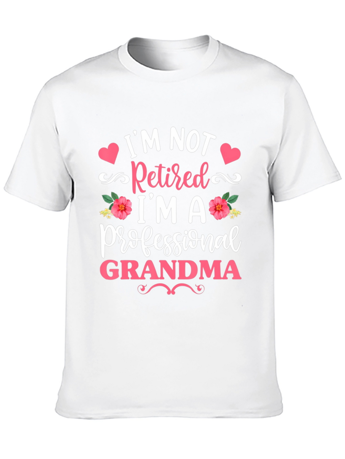 Professional Grandma Black T-Shirt