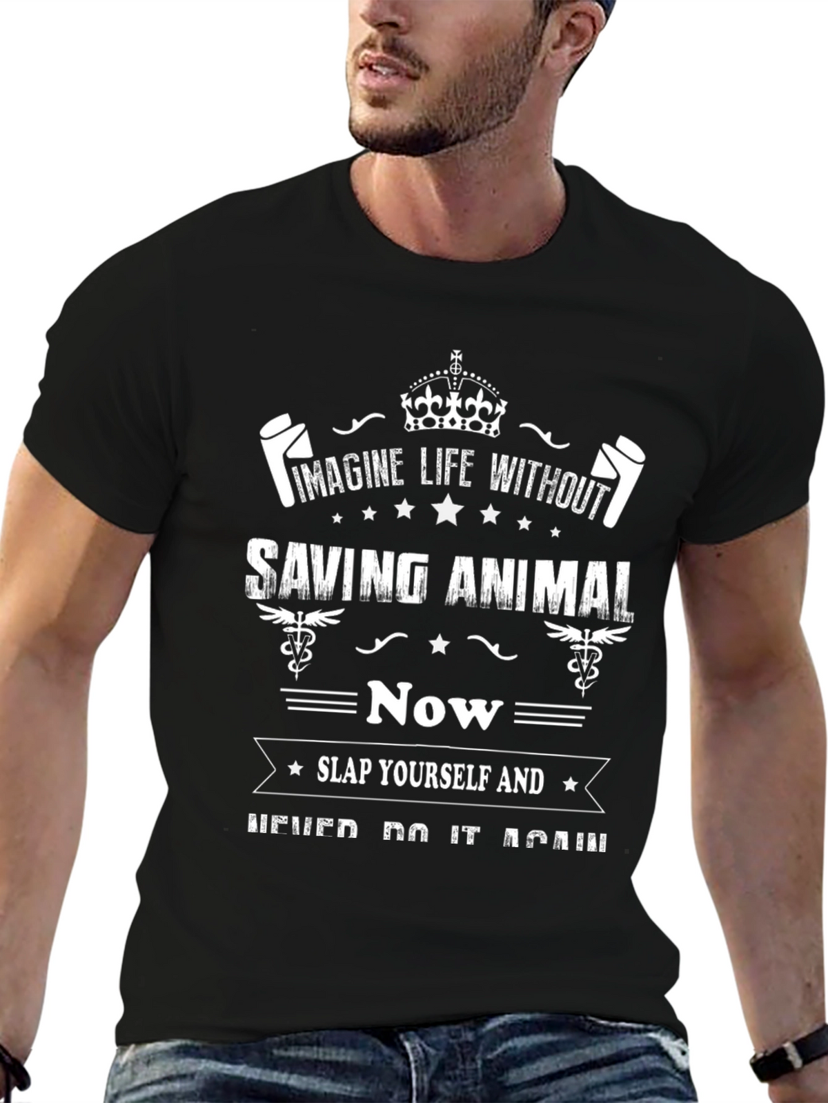 Imagine Life Without Saving Animals T-Shirt