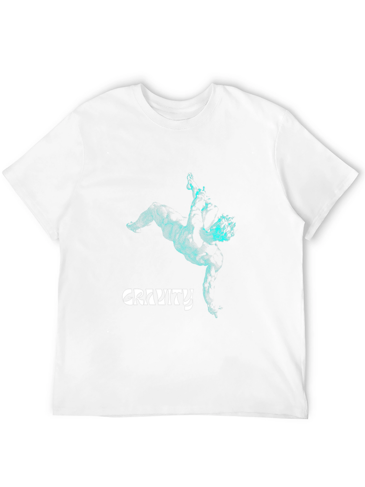 Gravity T-Shirt - Abstract Man Design