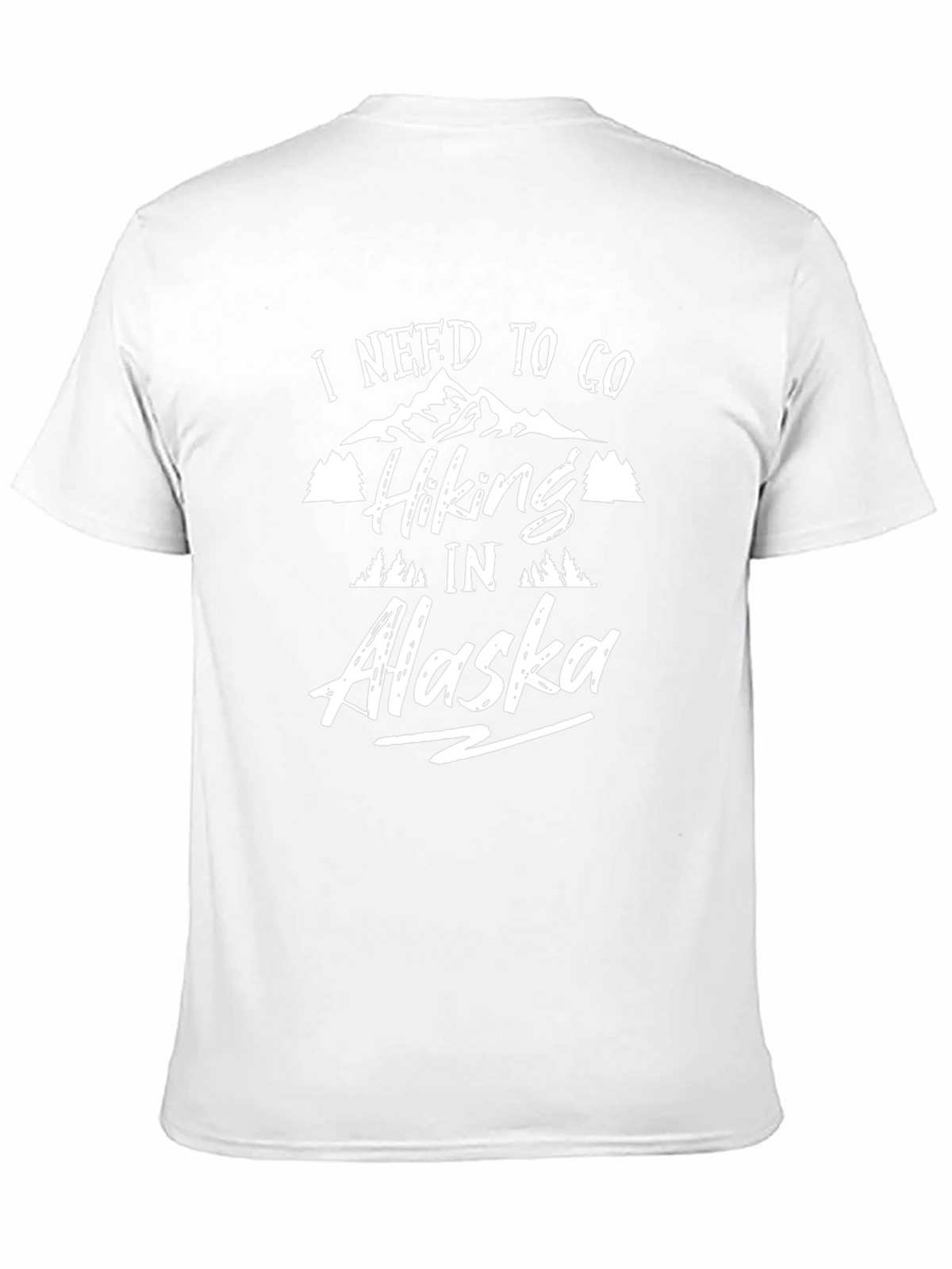 Hiking in Alaska Graphic T-Shirt