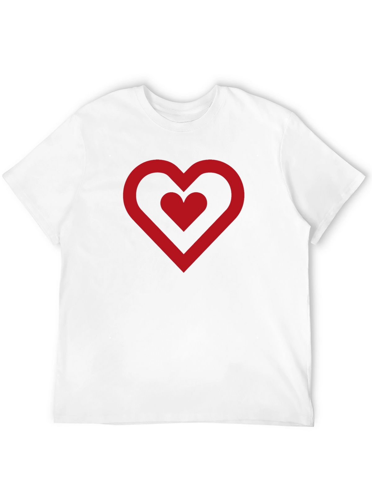 Heart Graphic Black T-Shirt