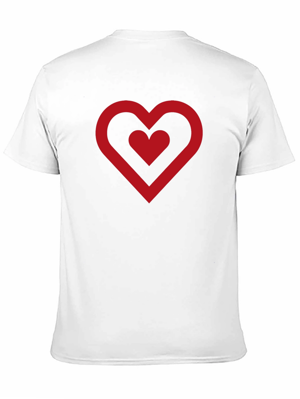Heart Graphic Black T-Shirt