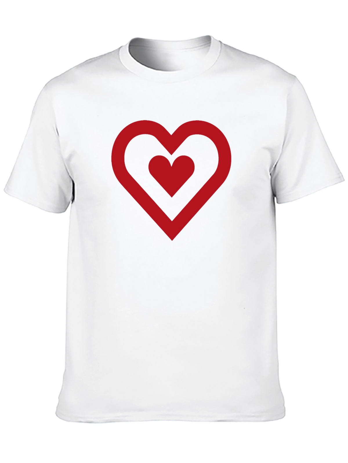 Heart Graphic Black T-Shirt