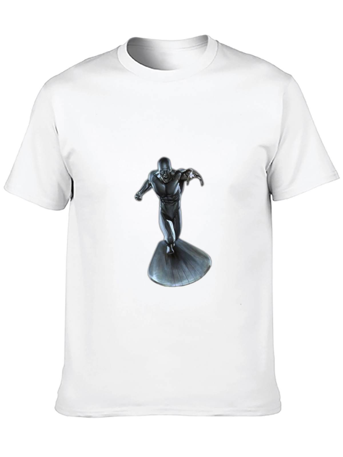 Silver Surfer Graphic Black T-Shirt