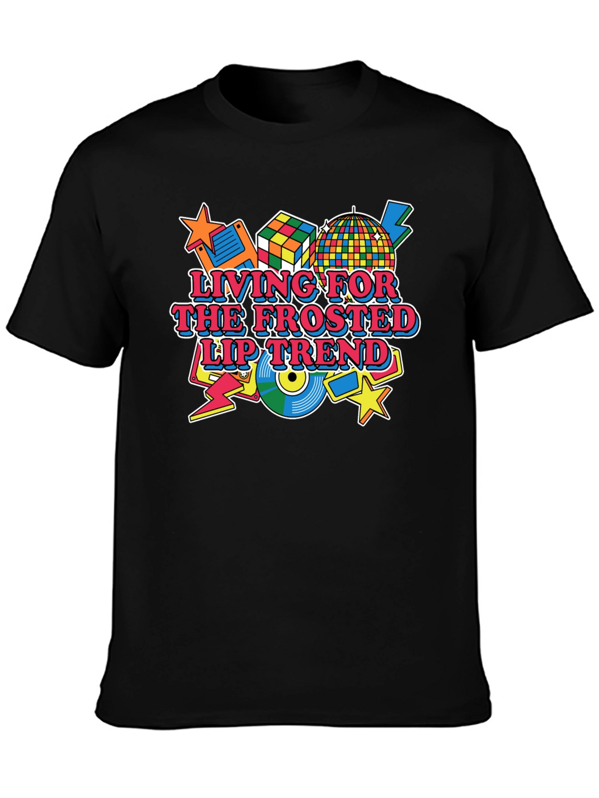 Frosted Lip Trend Graphic Tee