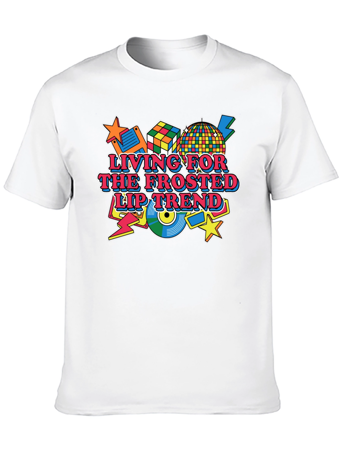 Frosted Lip Trend Graphic Tee
