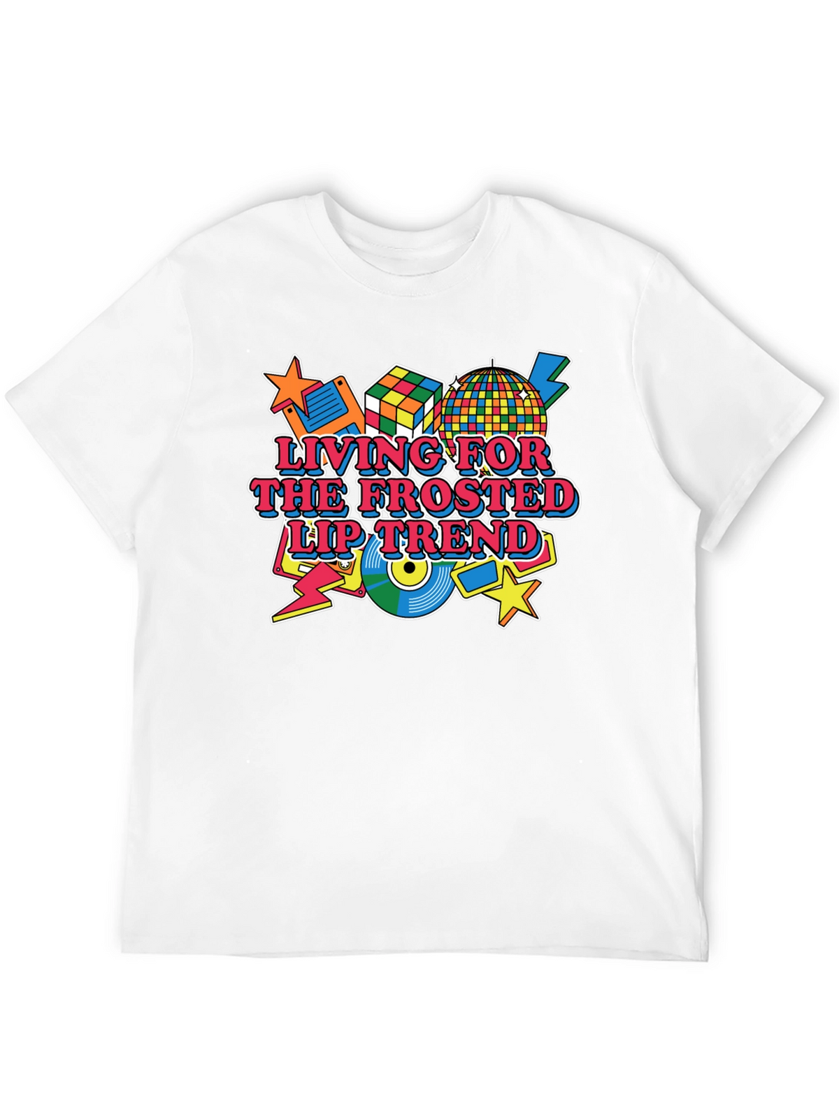Frosted Lip Trend Graphic Tee