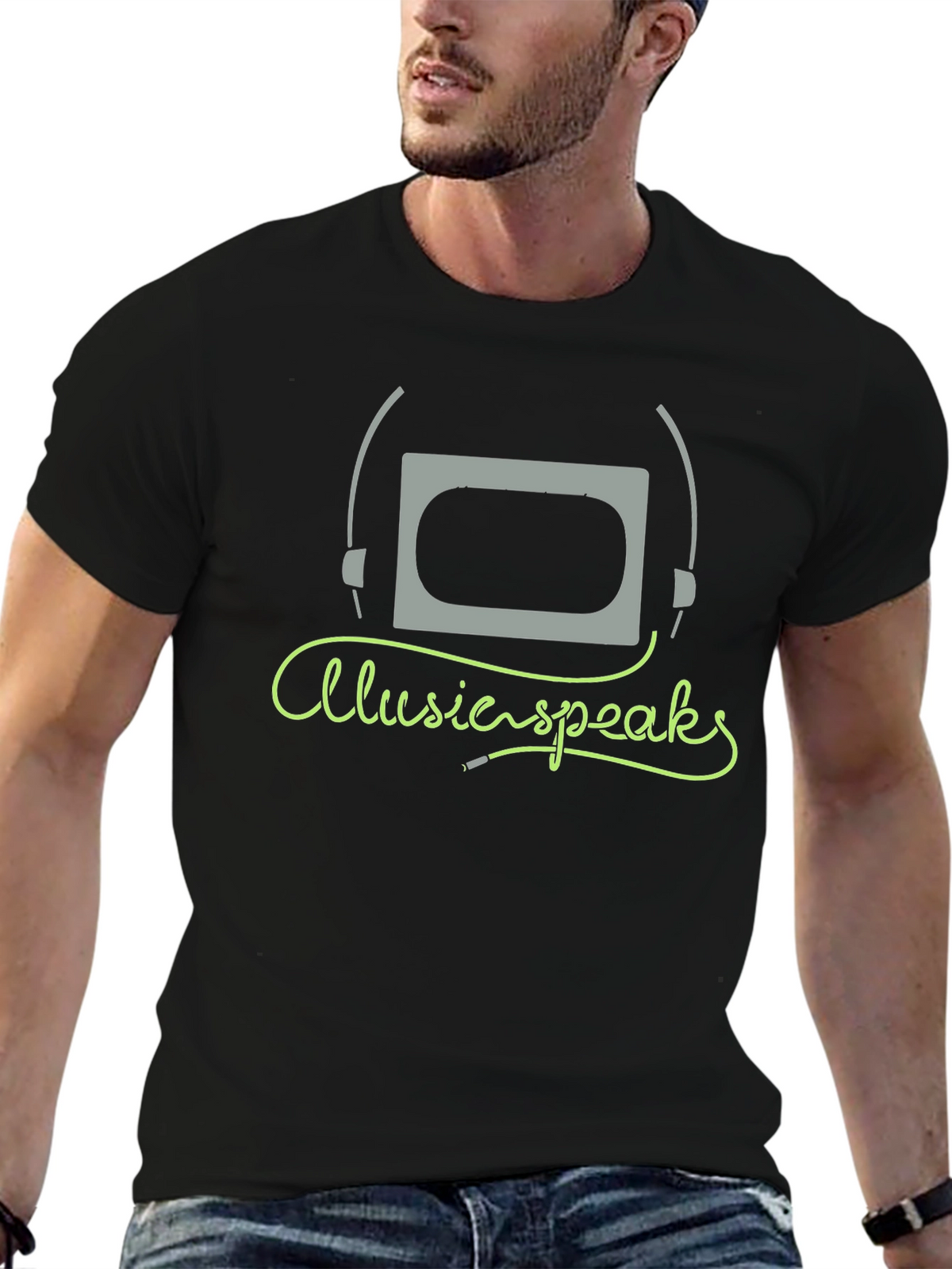 Music Speaks Graphic Tee - Stylish Comfort