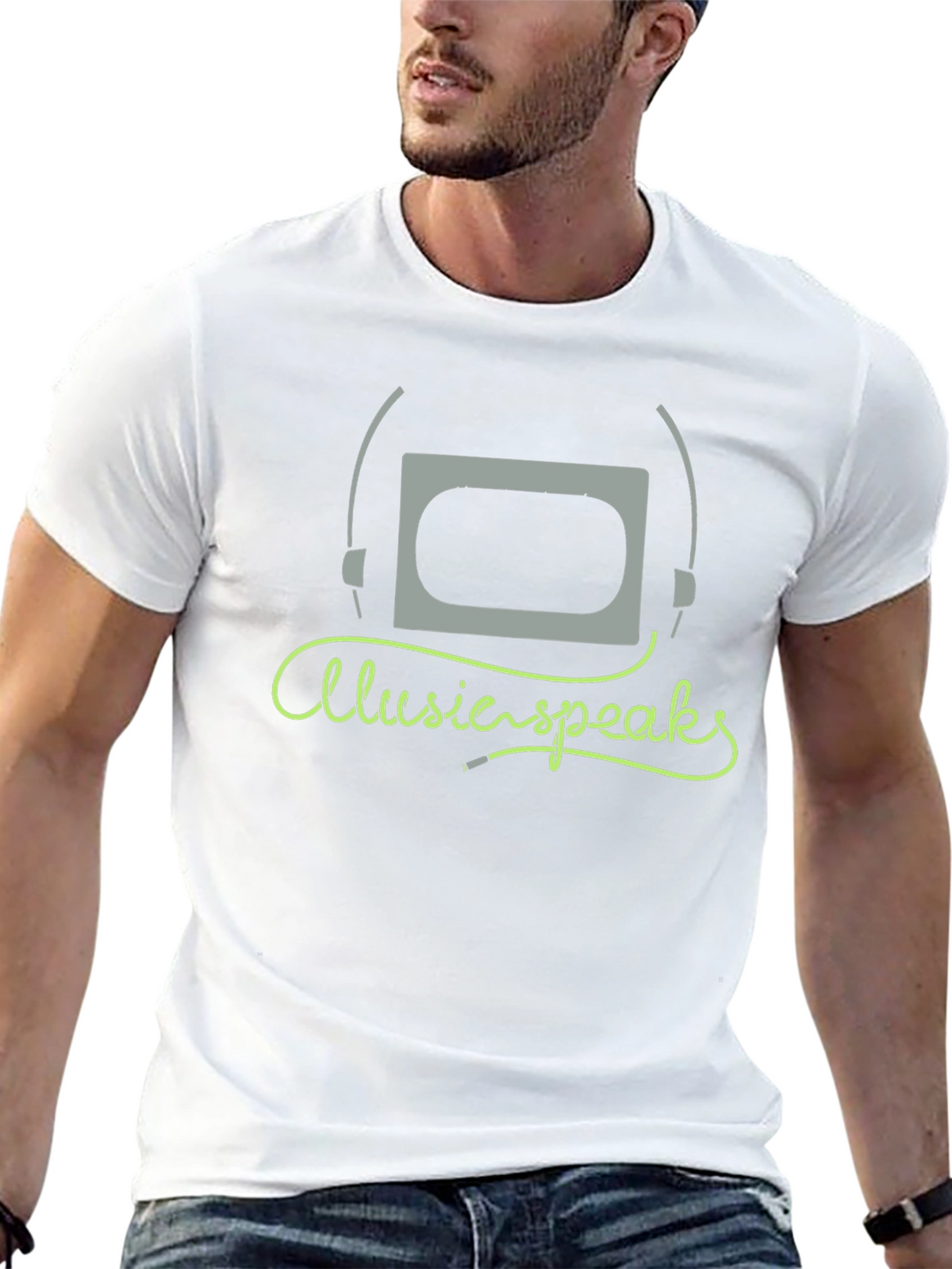 Music Speaks Graphic Tee - Stylish Comfort