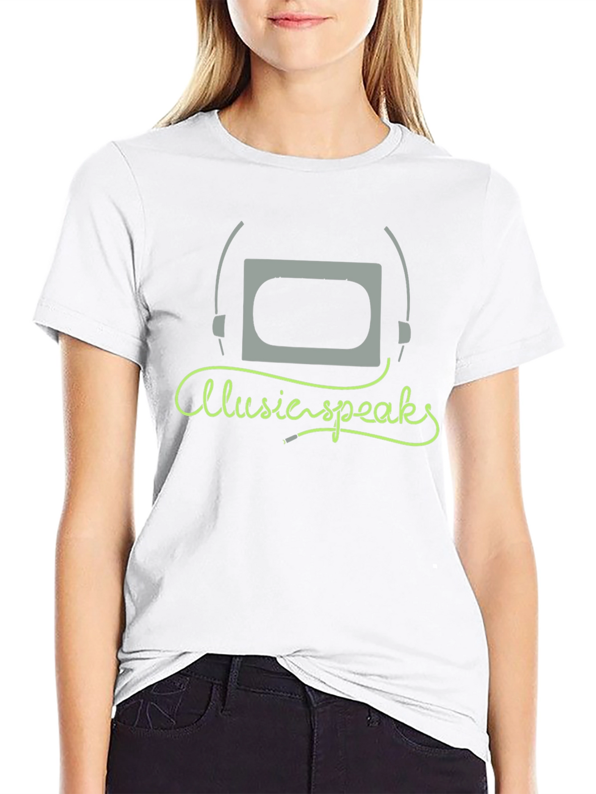 Music Speaks Graphic Tee - Stylish Comfort