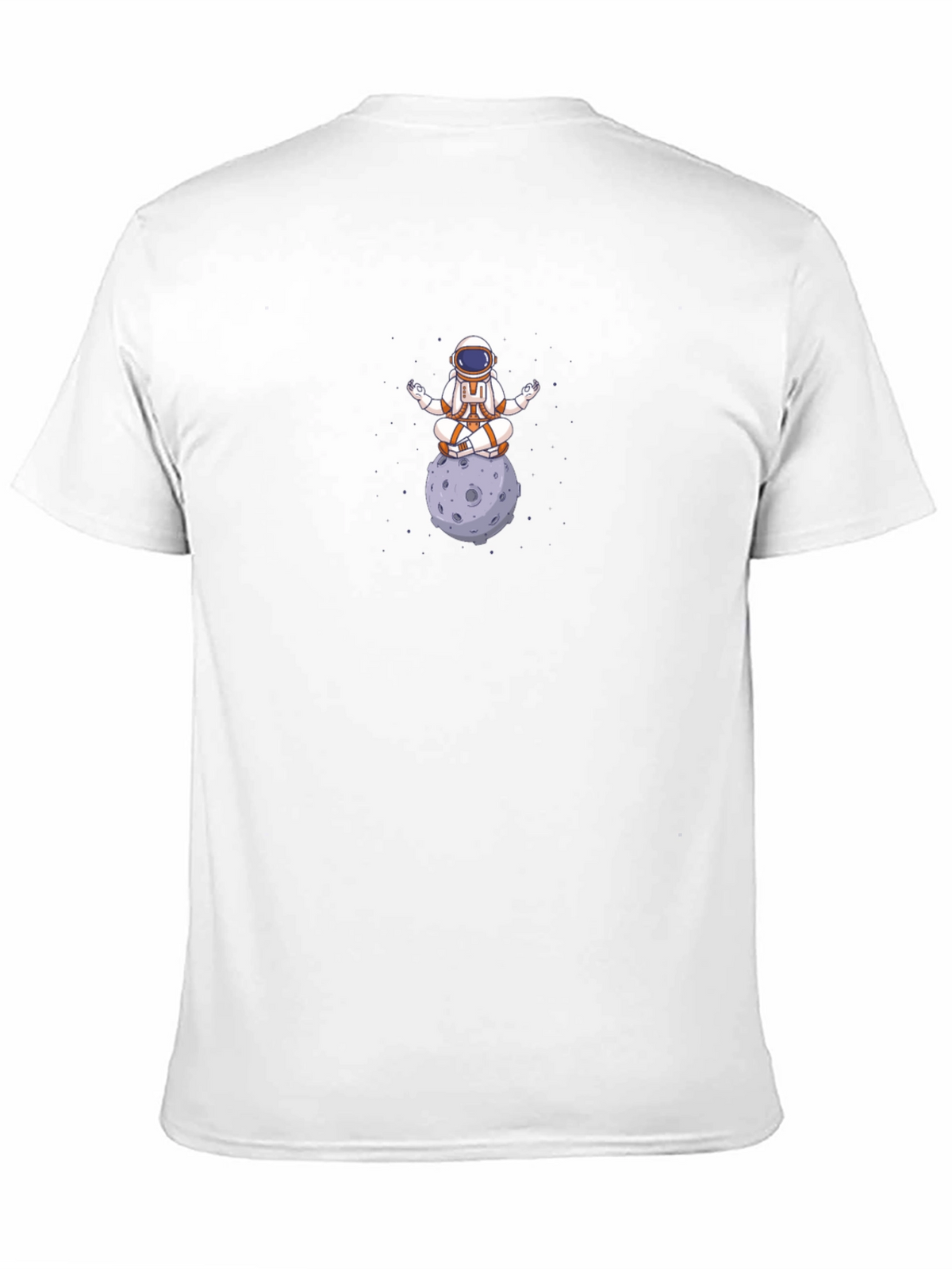Meditating Astronaut T-Shirt - Cosmic Zen