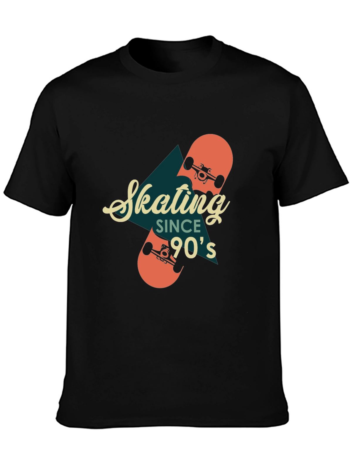 Skating Since 90s Retro Graphic T-Shirt