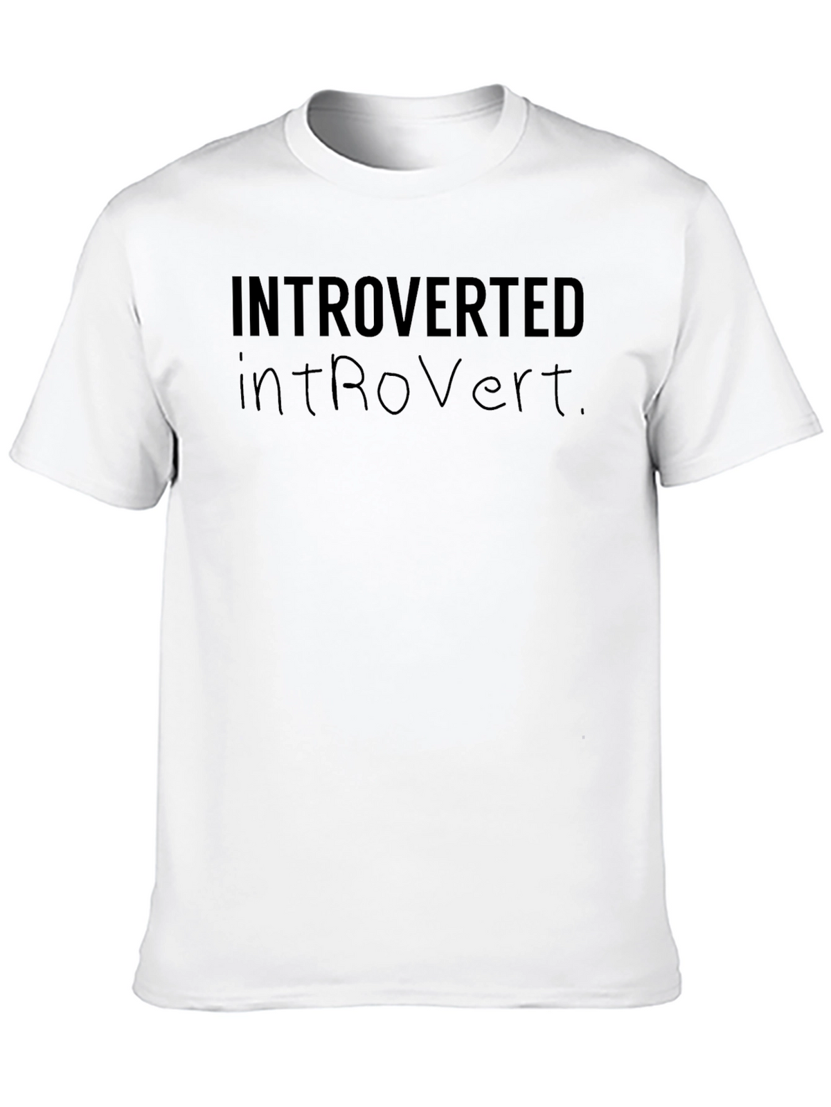 Introverted Humor Graphic Tee