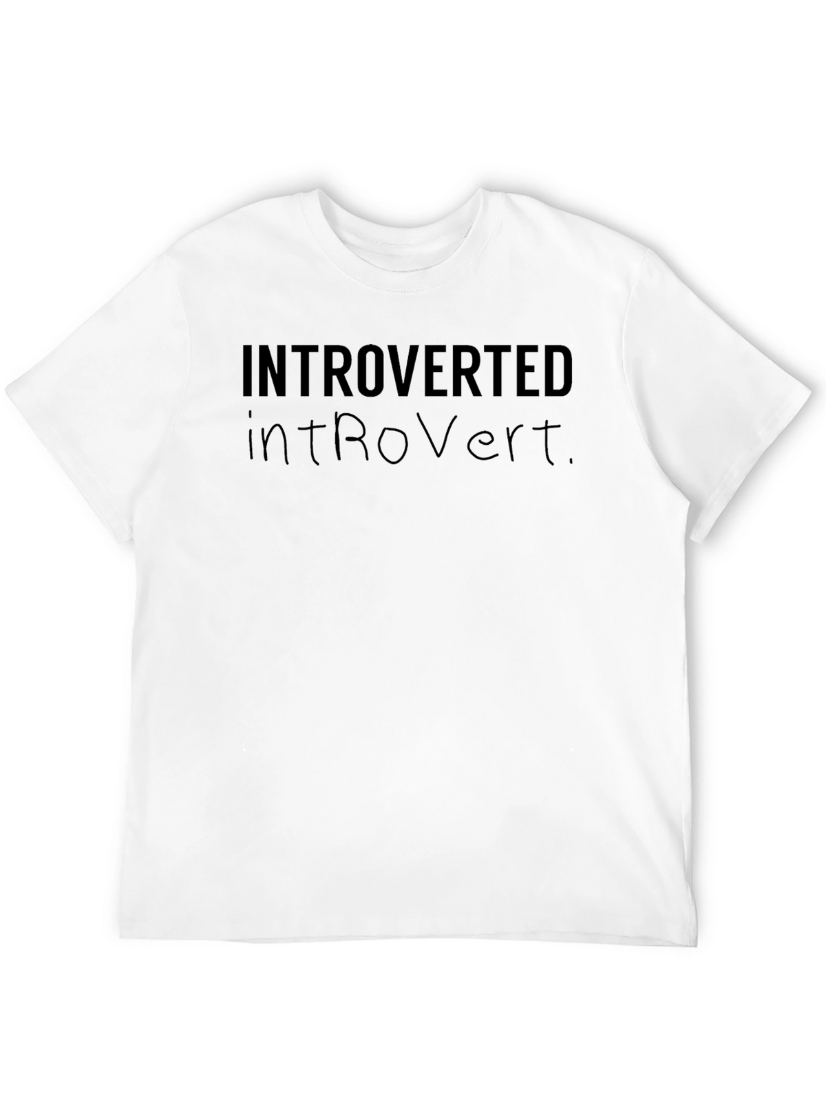 Introverted Humor Graphic Tee
