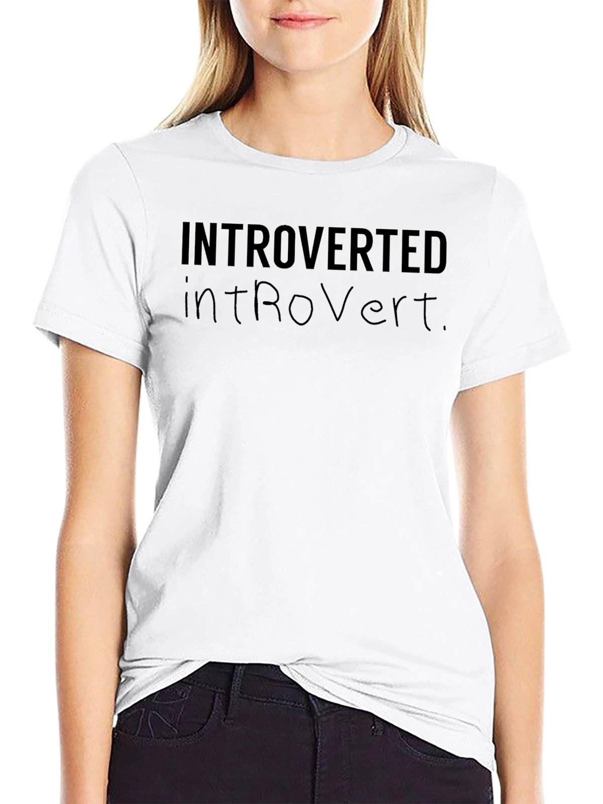 Introverted Humor Graphic Tee