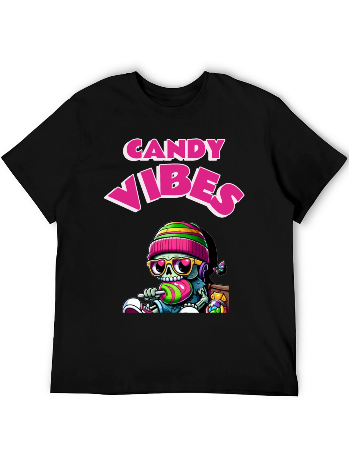 Candy Vibes T-Shirt Fun Graphic Tee