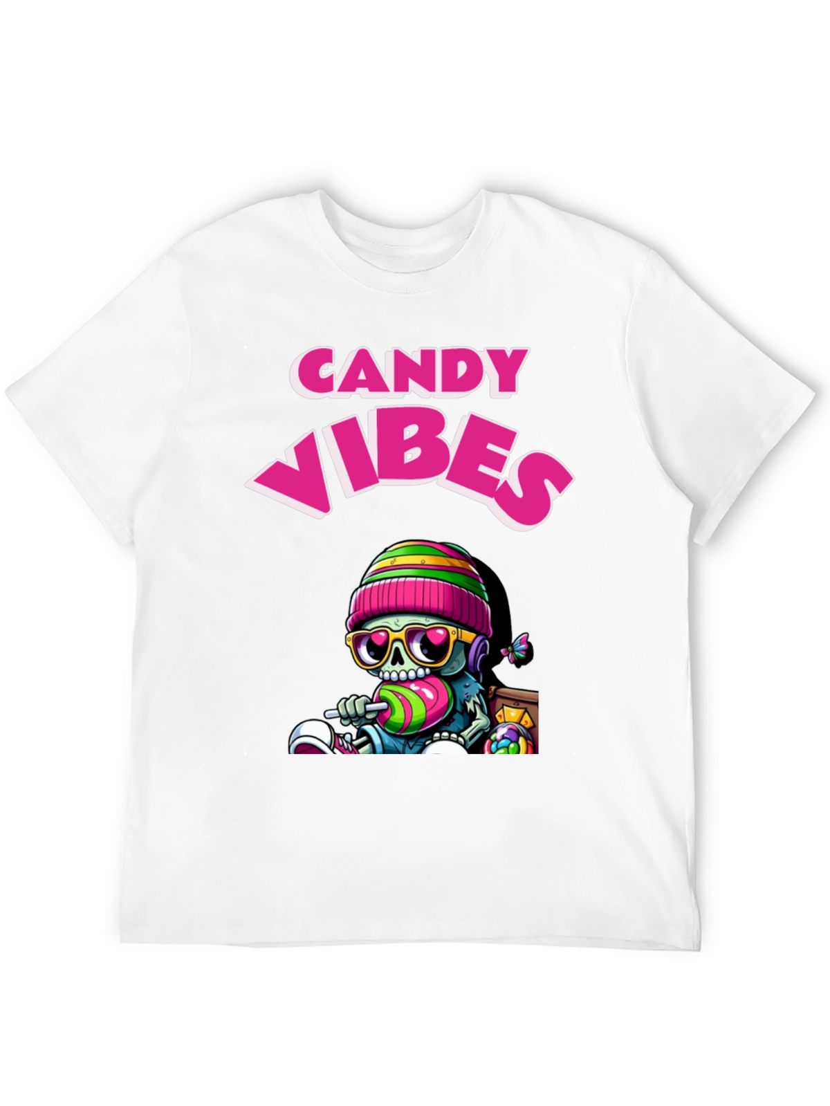 Candy Vibes T-Shirt Fun Graphic Tee