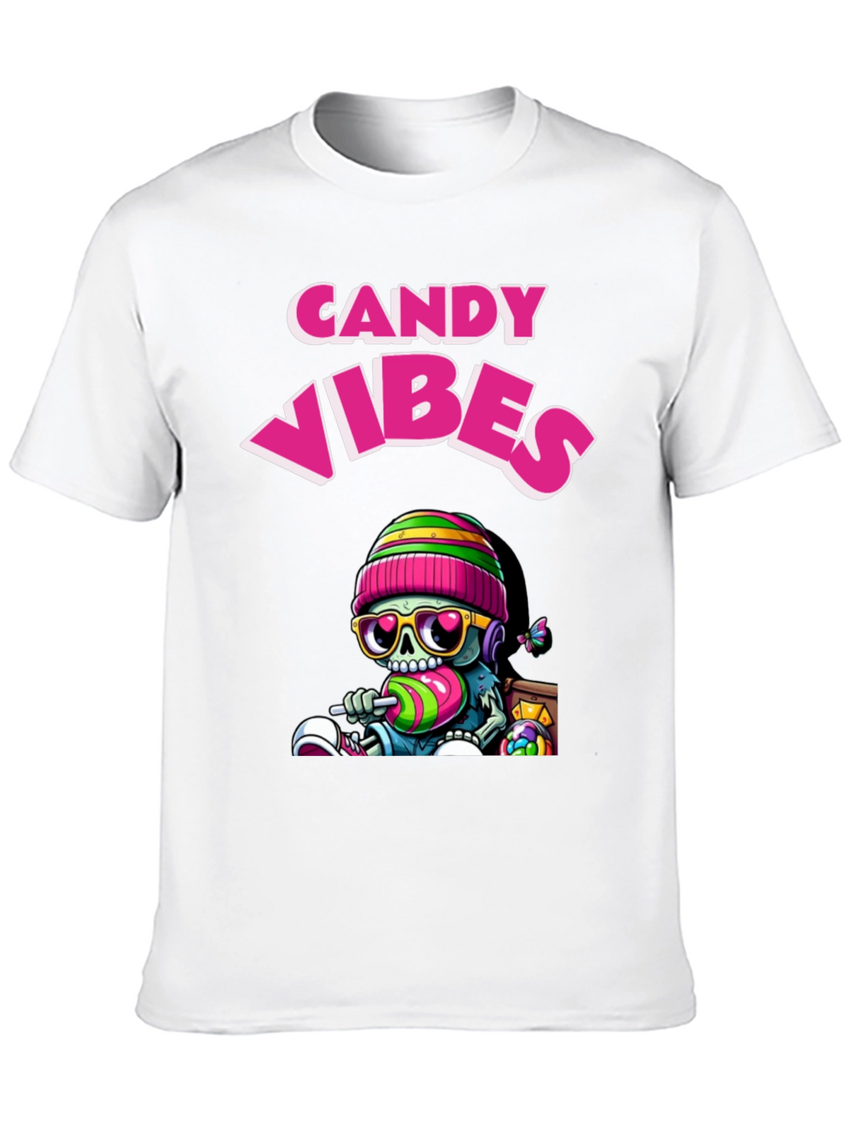Candy Vibes T-Shirt Fun Graphic Tee
