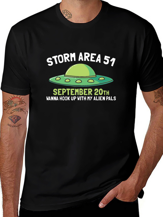 Storm Area 51 T-Shirt Alien UFO September 20th