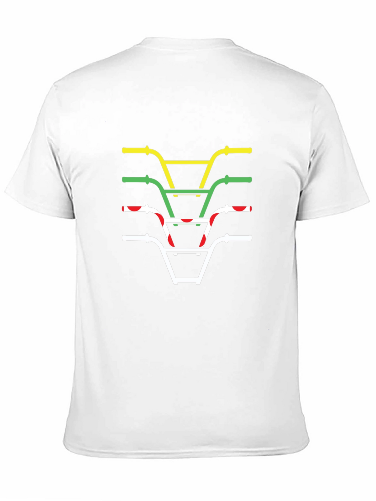 BMX Handlebars Graphic Tee - Cool Bike Lover Shirt