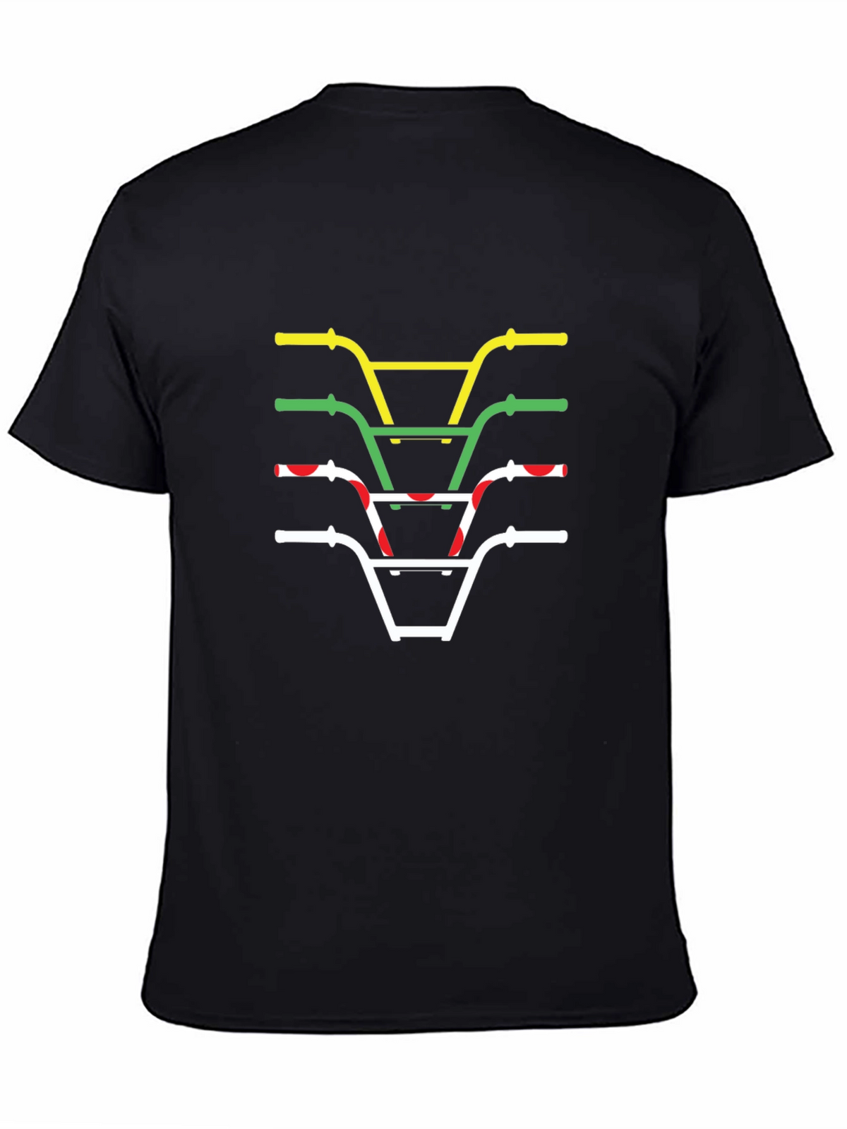 BMX Handlebars Graphic Tee - Cool Bike Lover Shirt