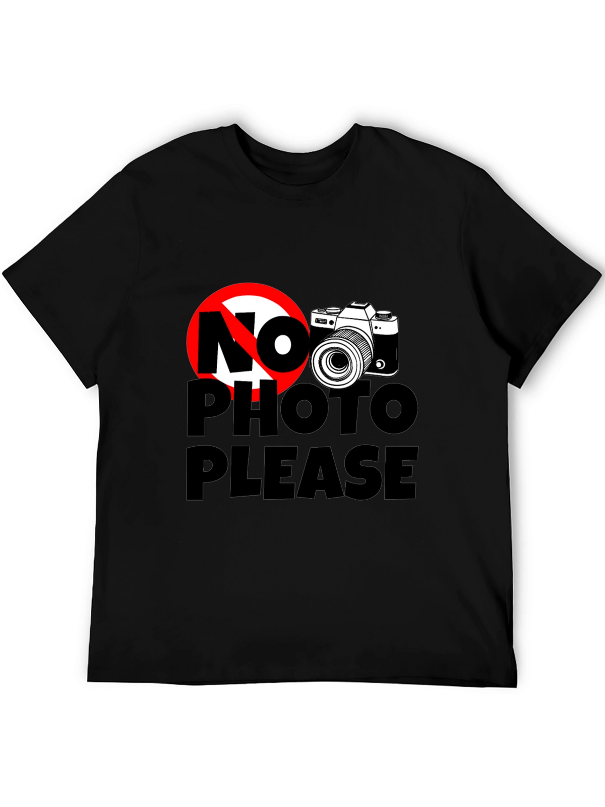 No Photo Please Graphic Tee