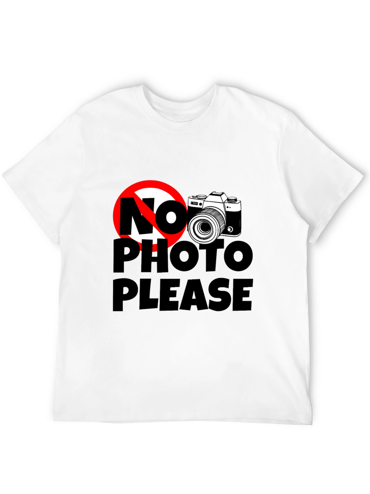 No Photo Please Graphic Tee