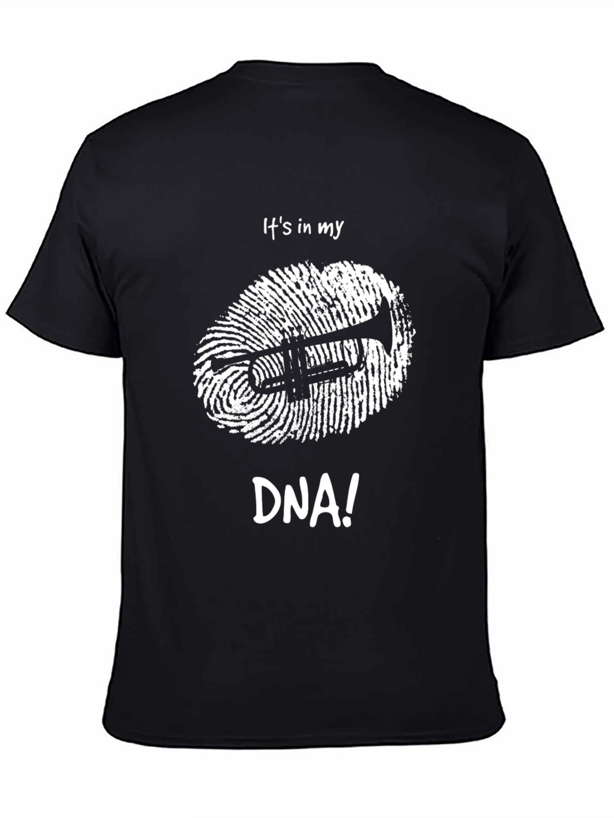 Trumpet DNA Graphic Tee - Music Lover Shirt