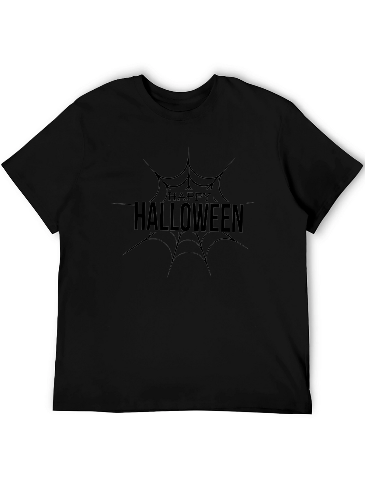 Happy Halloween Spiderweb T-Shirt
