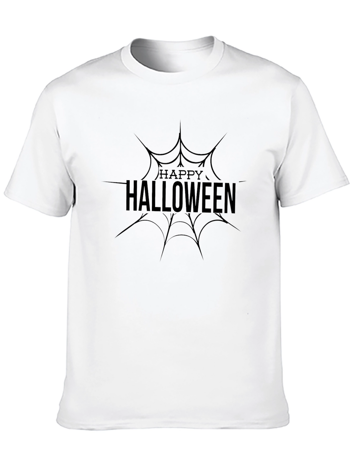 Happy Halloween Spiderweb T-Shirt