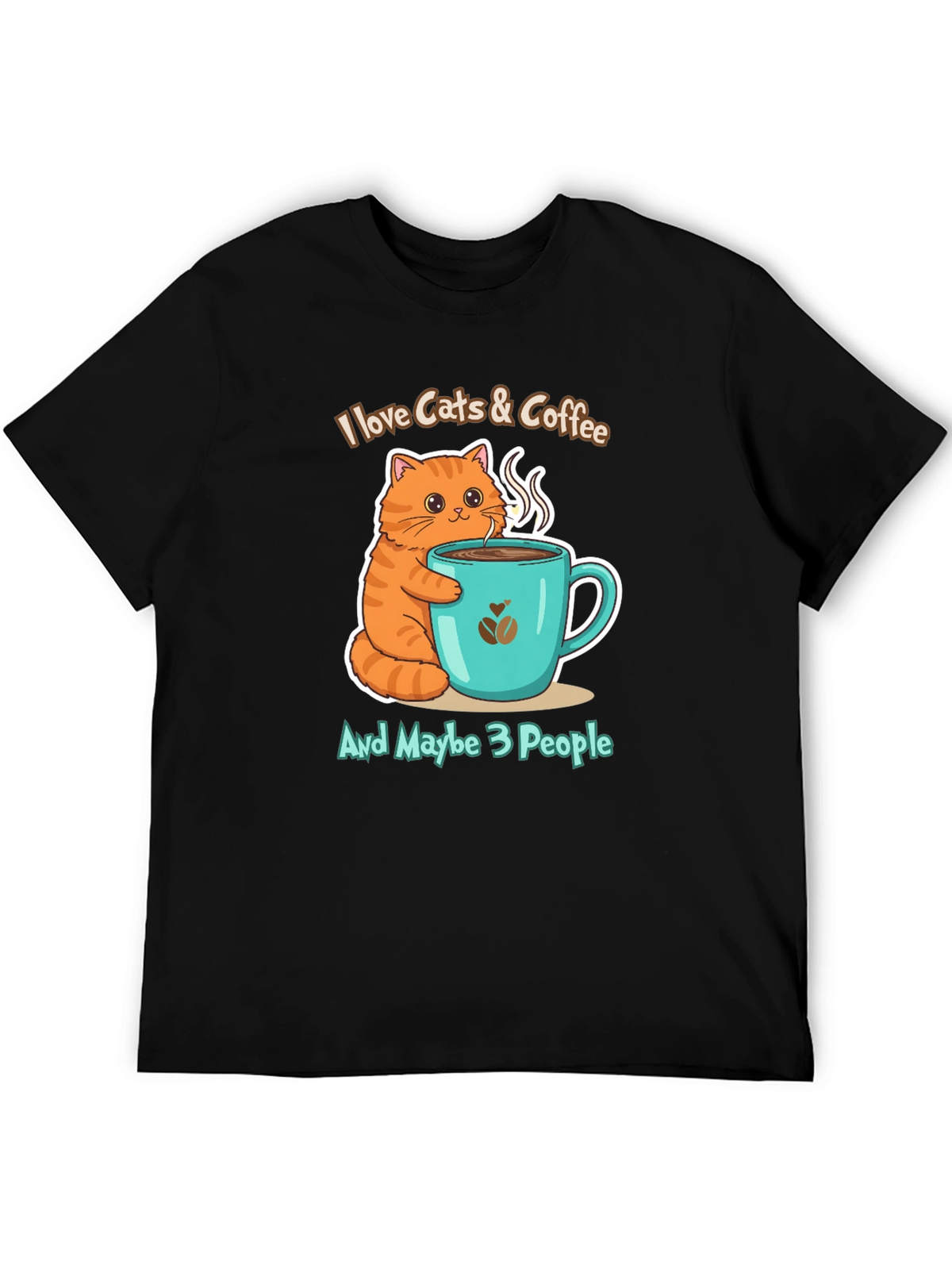 I Love Cats & Coffee T-Shirt