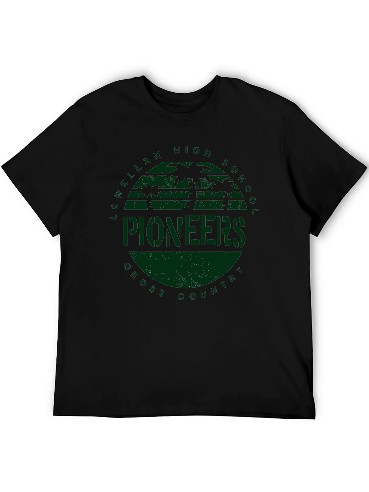 Lewellan High School Pioneers T-Shirt - Cross Country