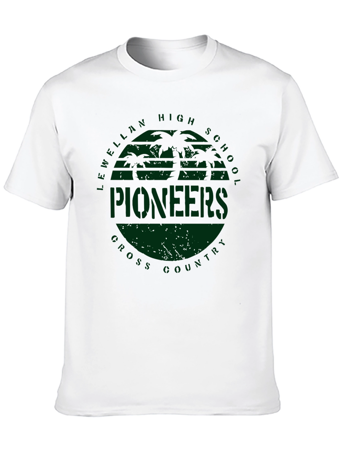 Lewellan High School Pioneers T-Shirt - Cross Country