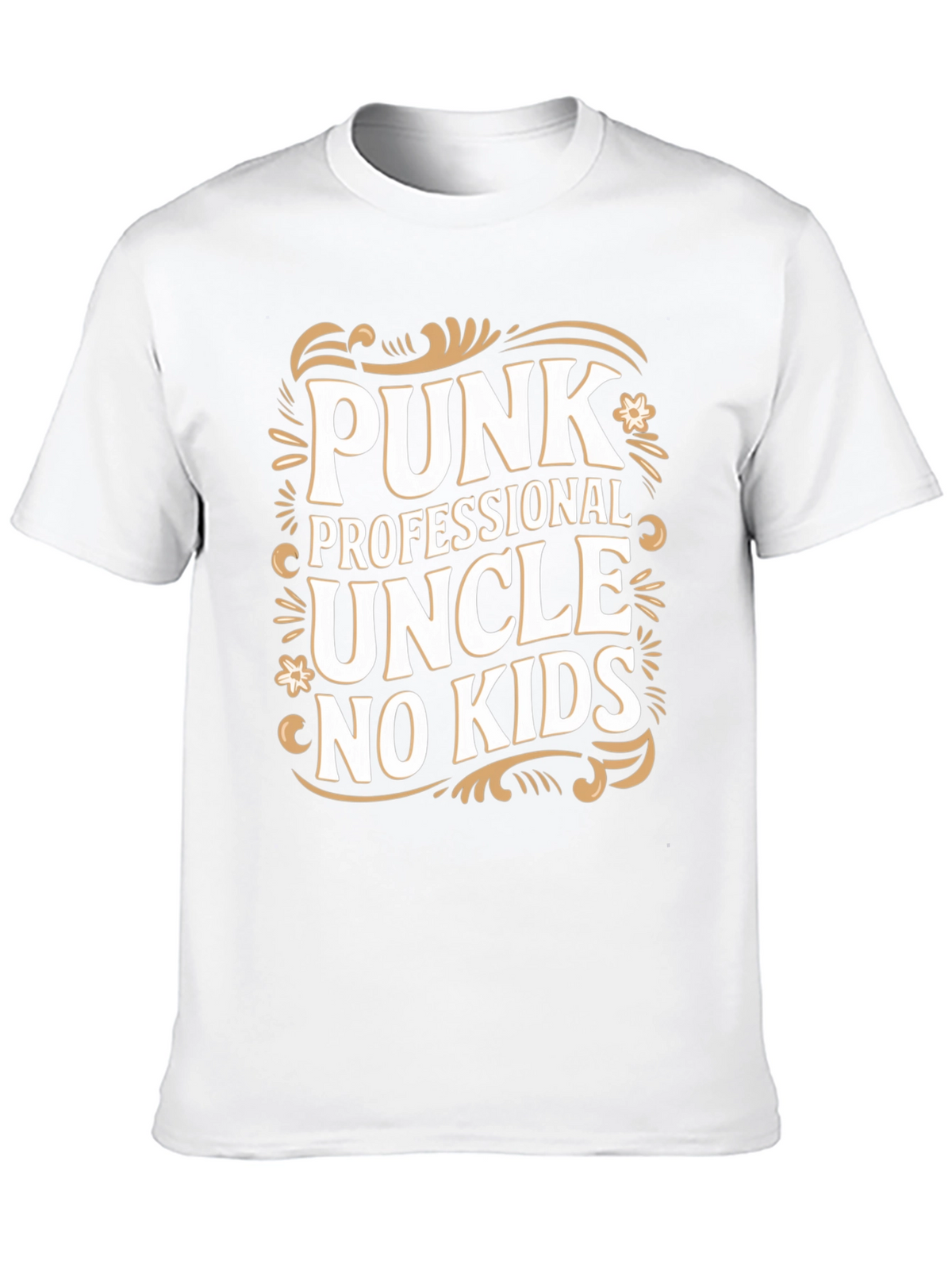 Punk Professional Uncle No Kids T-Shirt