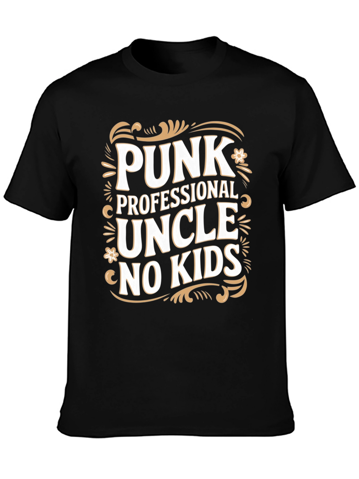 Punk Professional Uncle No Kids T-Shirt