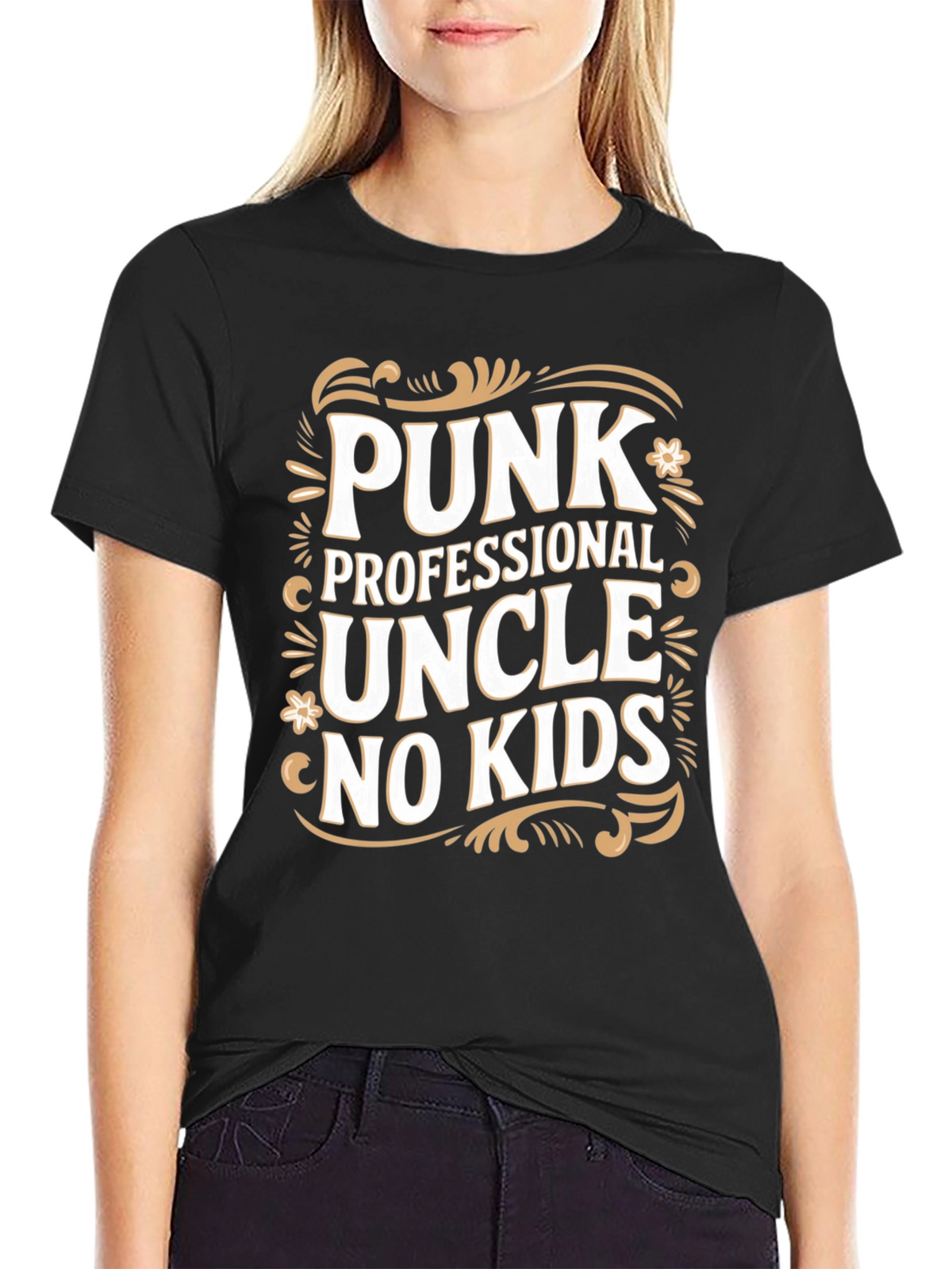 Punk Professional Uncle No Kids T-Shirt