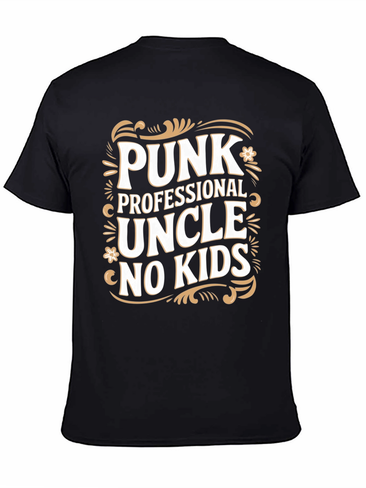 Punk Professional Uncle No Kids T-Shirt