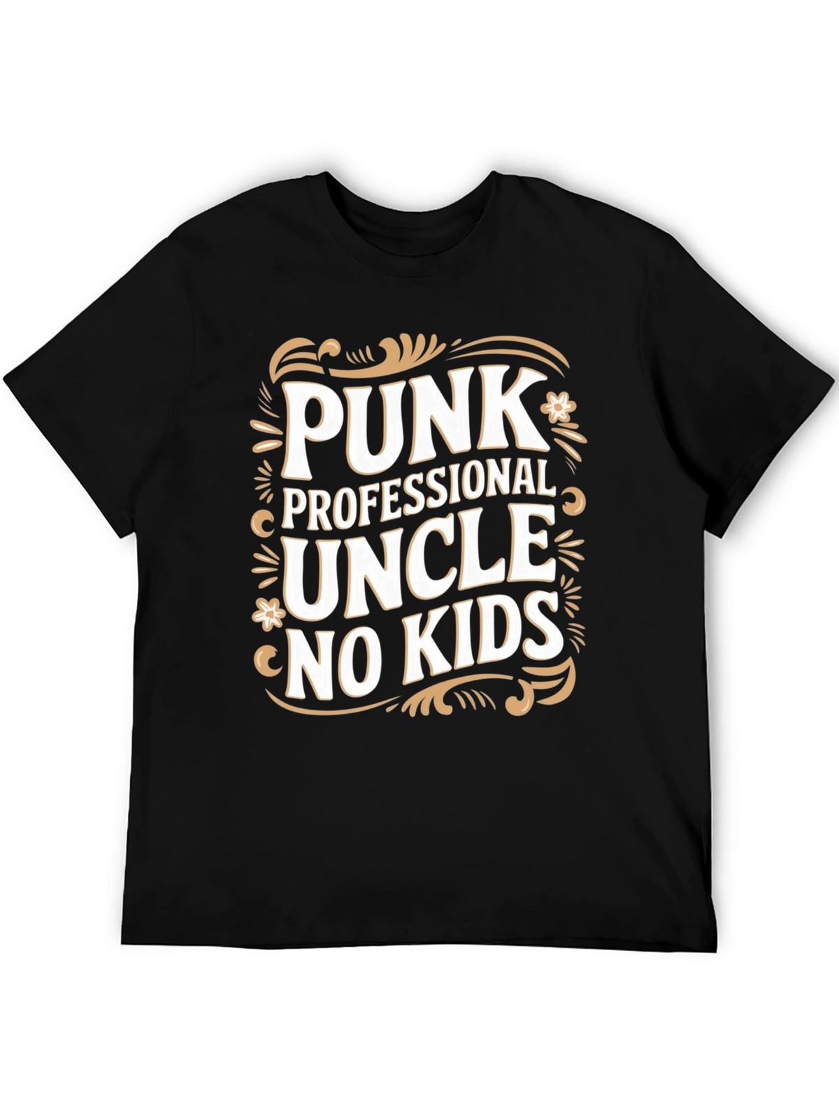 Punk Professional Uncle No Kids T-Shirt